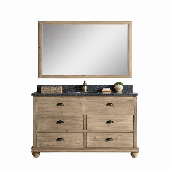 Archize Wood Bathroom Vanity Marble Comptoir