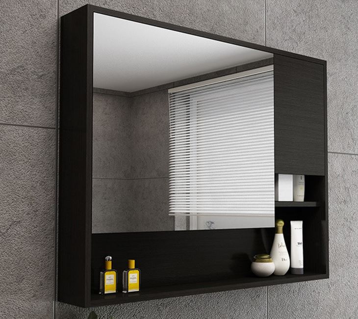 Minimalist Melamine Bathroom Cabinet