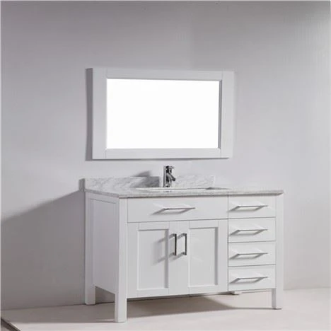 Luxe America Style Solid Wood Bathroom Furniture Vanity