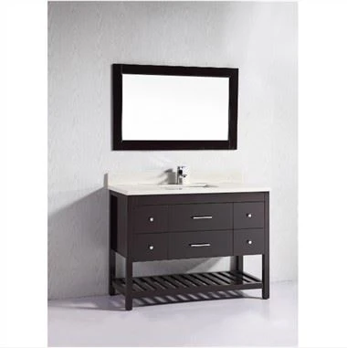Meuble-lavabo de salle de bain populaire moderne de grande taille