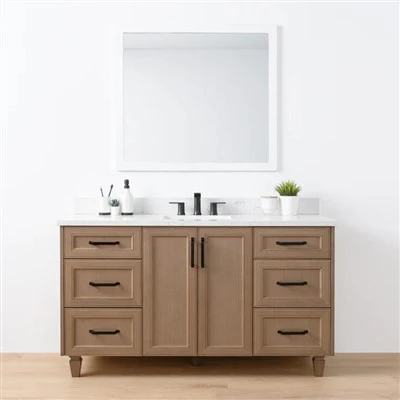 Meuble-lavabo de salle de bain Almond Coast