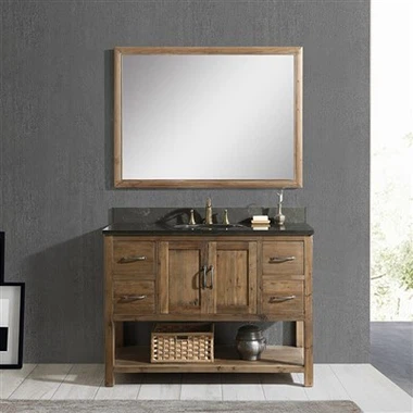 Comptoir en pierre artificielle de vanité de salle de bains Archaize