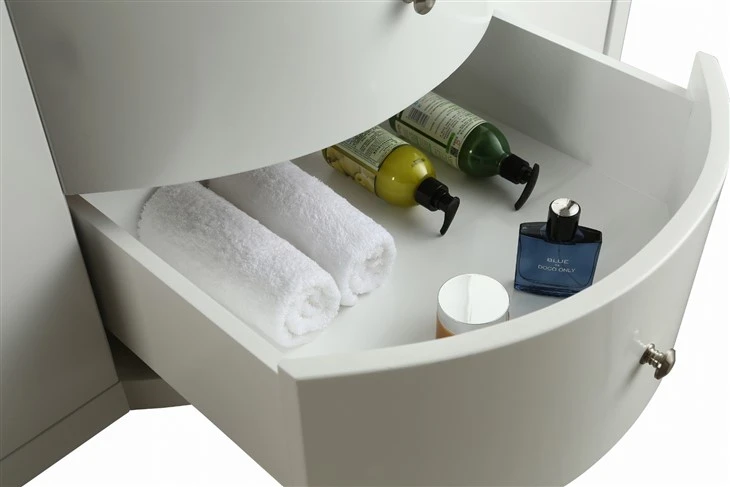 Solid Single Sink Vanity drawer
