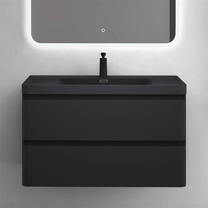 Meuble sous-vasque avec armoire murale